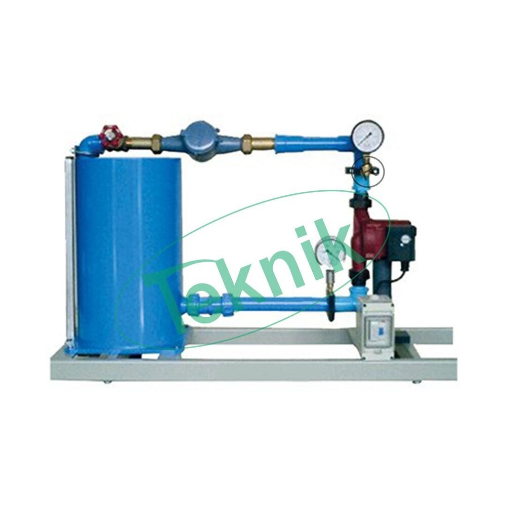 Submersible Pump Test Rig - Color: Grey Blue