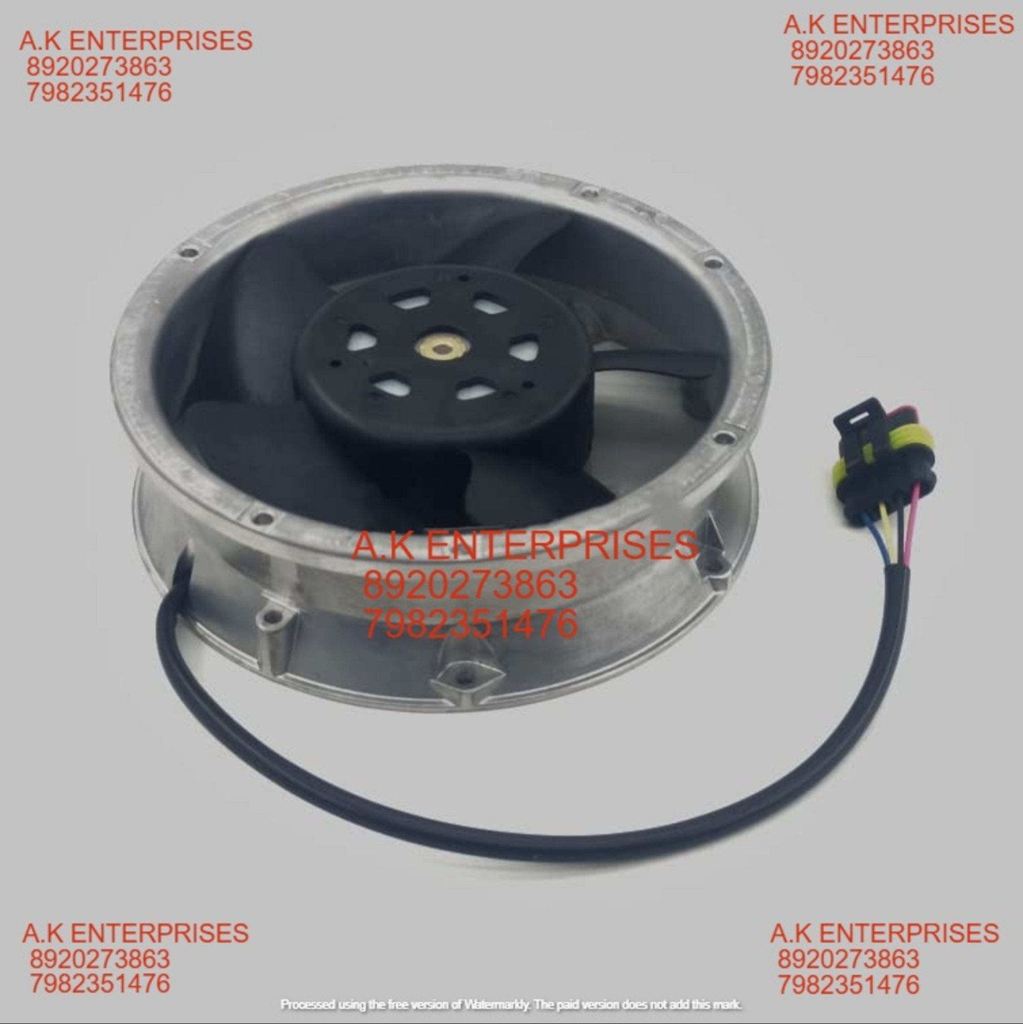 Nidec D1751S48B9CP-33 Axial Fan 48V-2.3A DC Brushless Air Cooling Fan 5000 RPM 172 * 50mm 4Wire (Metal)