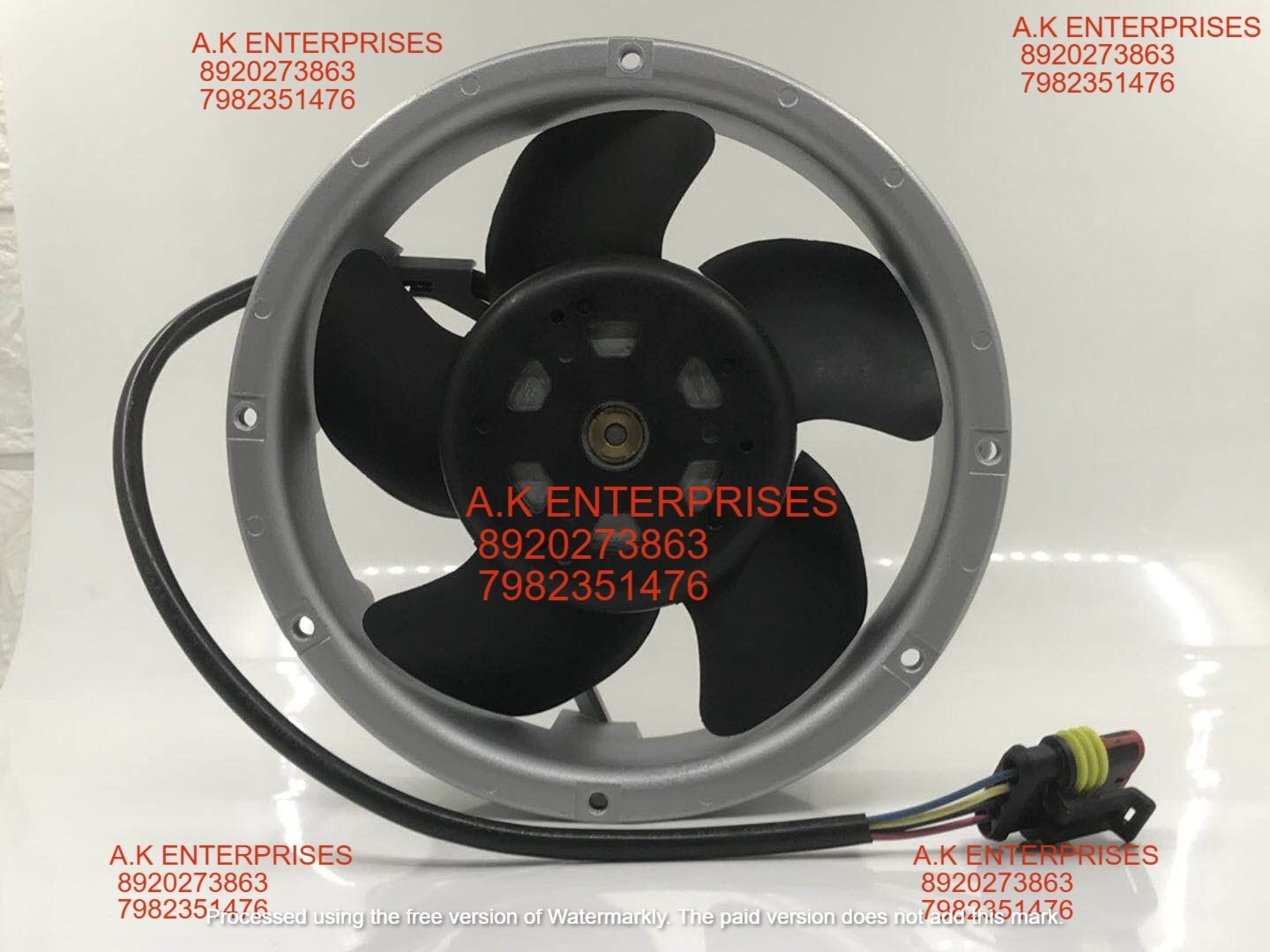 Nidec D1751S48B9CP-33 Axial Fan 48V-2.3A DC Brushless Air Cooling Fan 5000 RPM 172 * 50mm 4Wire (Metal)