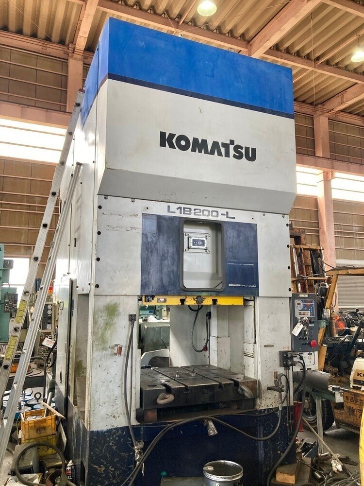 1477 KOMATSU H FRAME SINGLE CRANK POWER PRESS