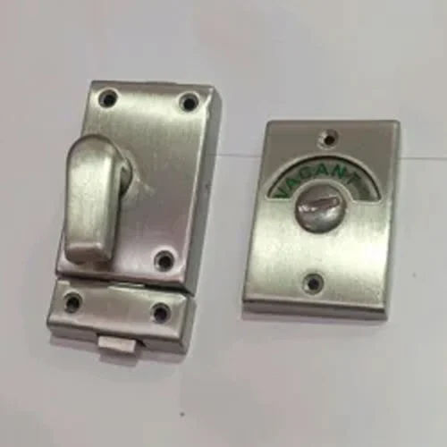 Indicator Door Bolt - Color: Silver