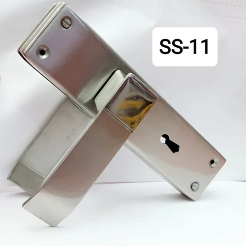 Ky Mortise Handle Lock - Color: Silver