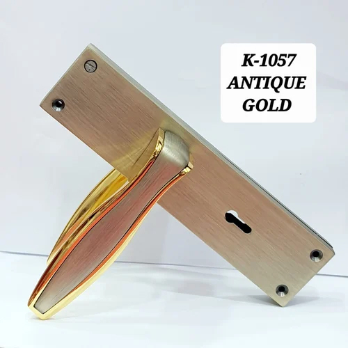 Ky Mortise Handle Lock Set - Color: Golden