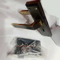 Brass Mortise Door Lock - Color: Brown And Black