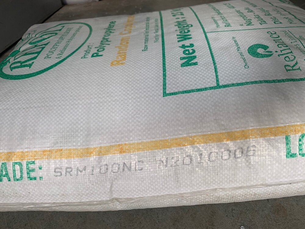 Pp Random Reliance Srm100nc Granules - Natural Pp Random Copolymer Granules | 30 Mpa Tensile Strength Recyclable Material Antistatic Agent