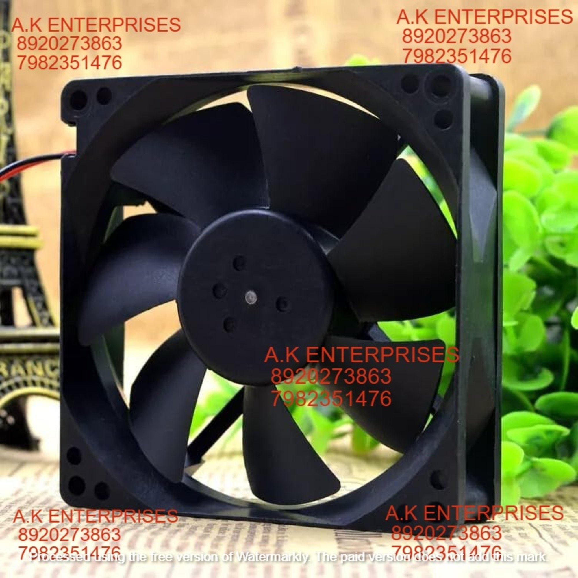 Nidec TA350DC M35519-51 Axial Fan 24V-0.16A DC Brushless Air Cooling Fan 3200 RPM 90x90x25mm 3-Wire