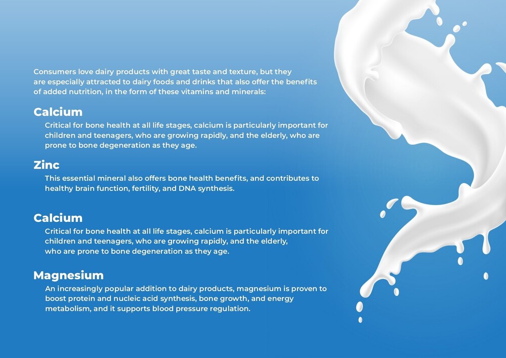 Milk Fortification - Age Group: Adults