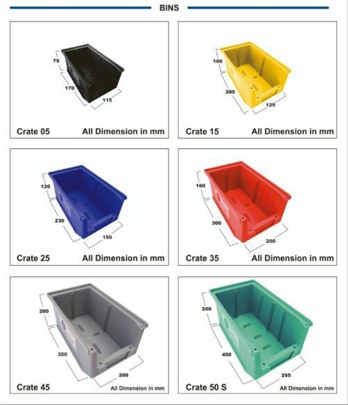 Plastic Storage Bin