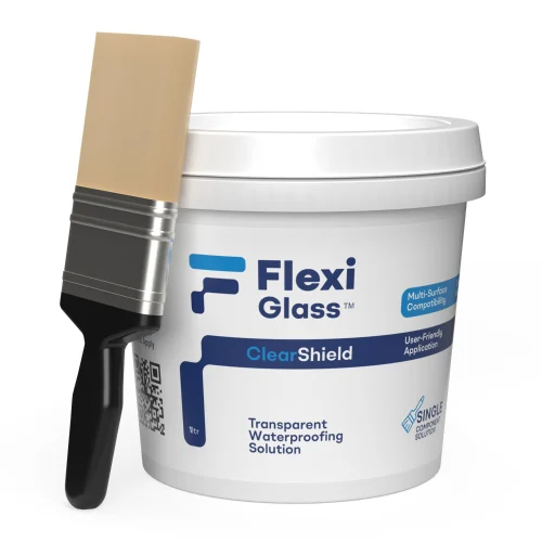 Flexi Glass Clear Shield Transparent Waterproofing - Chemical Form: Liquid