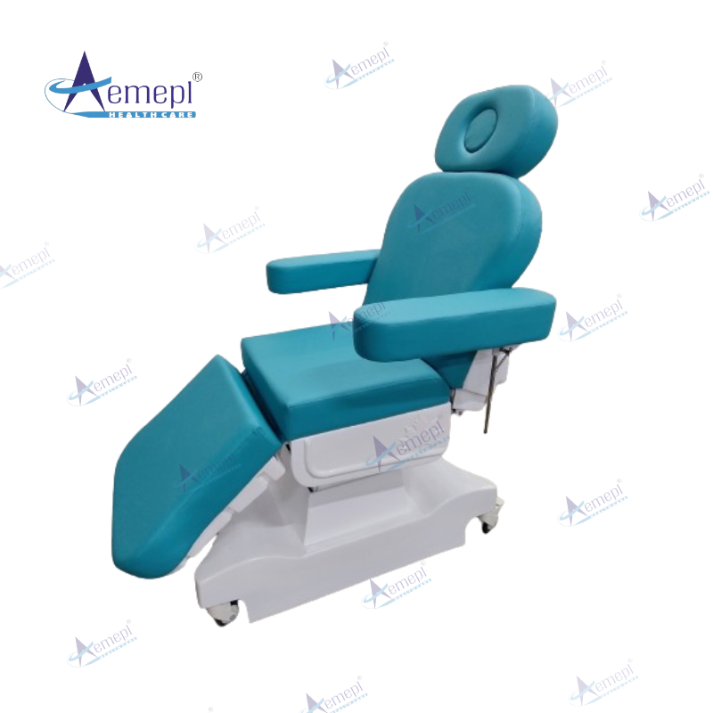 Dermatology chair for laser treatments