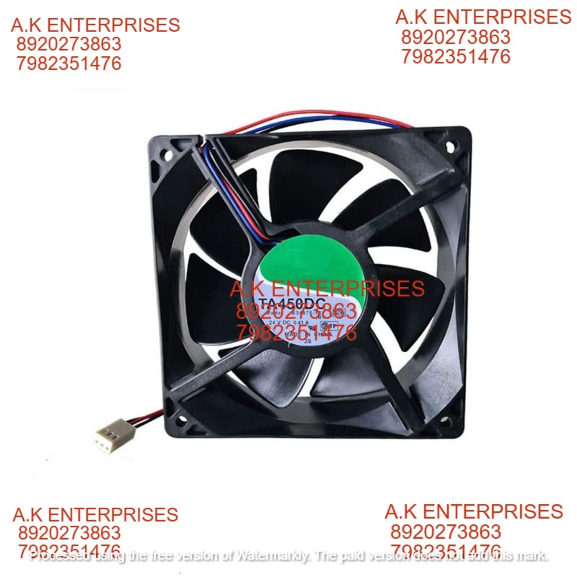 Nidec B34978-16 Axial Fan 24V-0.41A DC Brushless Air Cooling Fan 3200 RPM 120 * 120 * 38mm 3-Wire