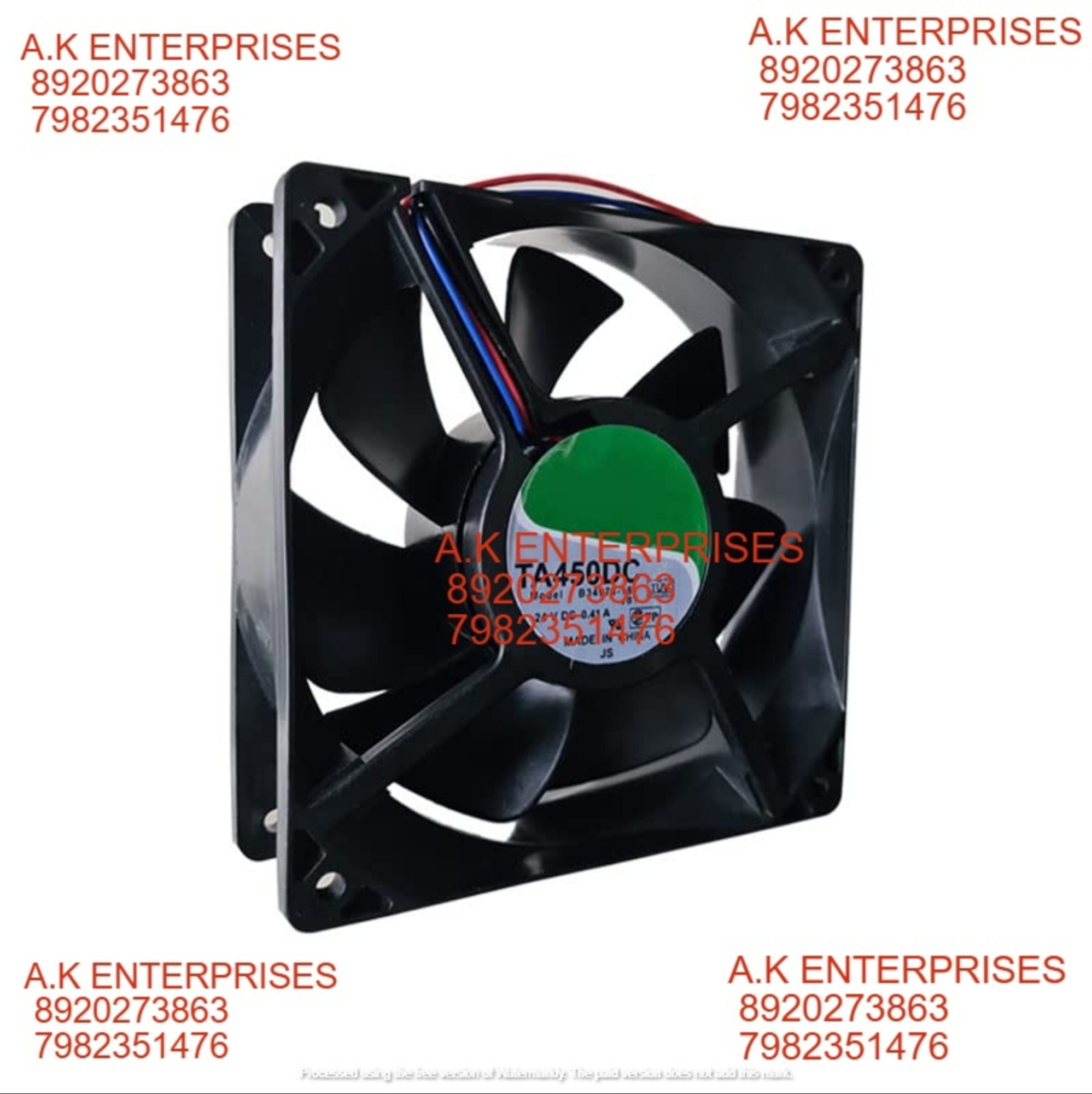 Nidec B34978-16 Axial Fan 24V-0.41A DC Brushless Air Cooling Fan 3200 RPM 120 * 120 * 38mm 3-Wire