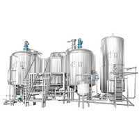 Semi-Automatic Commercial Brewery Machine