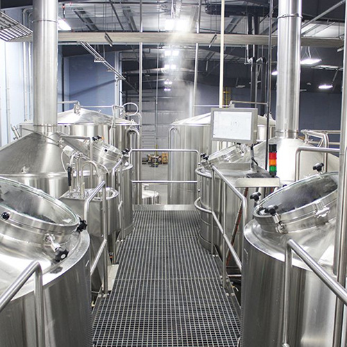 More Than 5000l Fully Automatic Brewhouse - Material: Stainless Steel