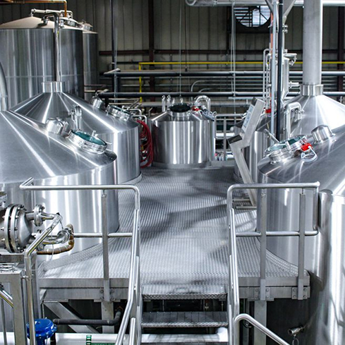 More Than 5000l Fully Automatic Brewhouse - Material: Stainless Steel