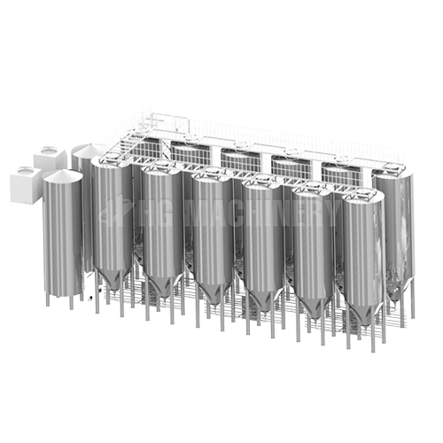 1250 KG 2-50BBL  Fermentation Tank
