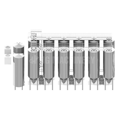 1250 KG 2-50BBL  Fermentation Tank