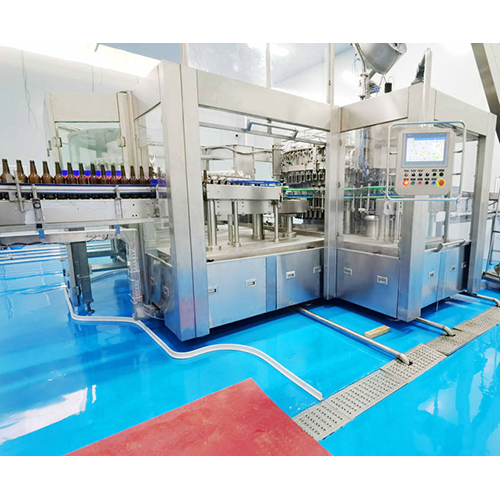 2800 Kg Fully Automatic Bottling Line - Stainless Steel 1900x1830x2200 Mm | High Performance Plc Control 1000-2000 Bph