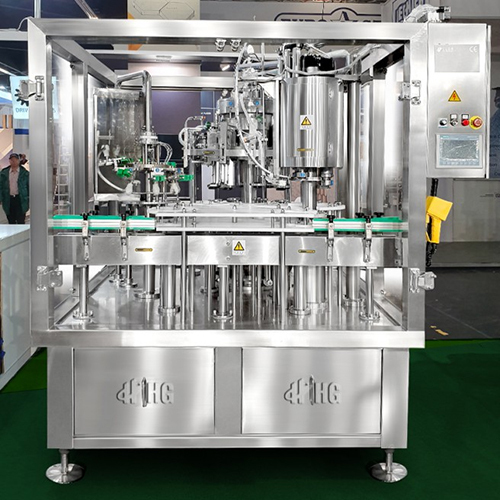 2800 Kg Fully Automatic Bottling Line - Stainless Steel 1900x1830x2200 Mm | High Performance Plc Control 1000-2000 Bph