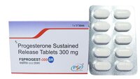 Natural micronized progesterone SR tablet