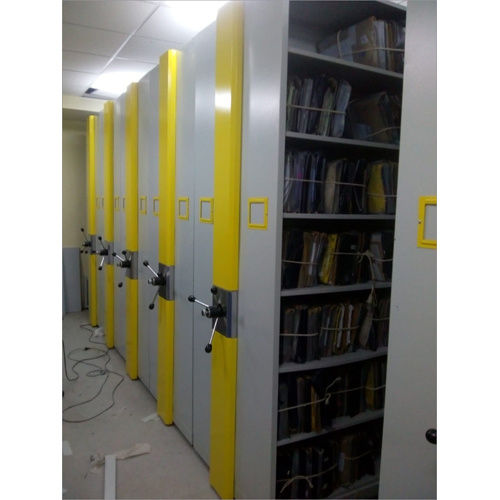 File Compactor Storage Rack - Application: Industrial