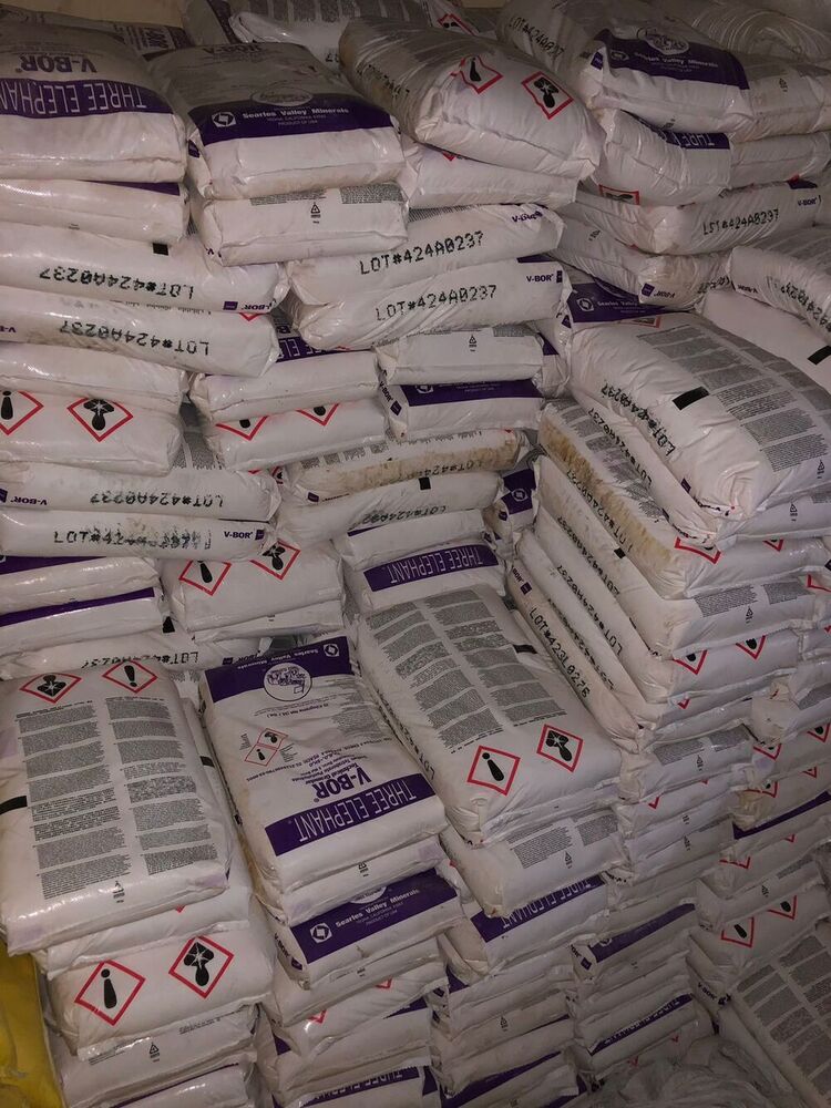 Borax Pentahydrate - 99% Pure, Odorless White Granular Powder | Soluble, Ideal For Industrial Applications, Technical Grade, 25kg Bag
