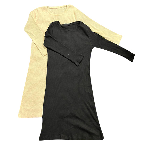 Ladies Long Polo T-Shirt - Color: White And Black