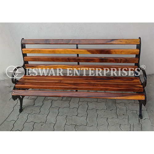 Castiron Park Bench - Application: Garden