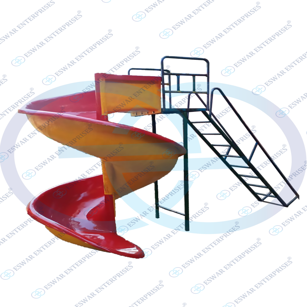 Senior Frp Spira Slide - Product Type: Outdoor Playground