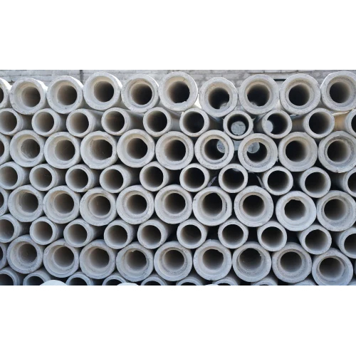 150 MM NP2 RCC Hume Pipes - 150mm Outer Diameter, 2m Length, Grey Color, Round Shape, 10mm Thickness | Durable RCC Material, Versatile Applications