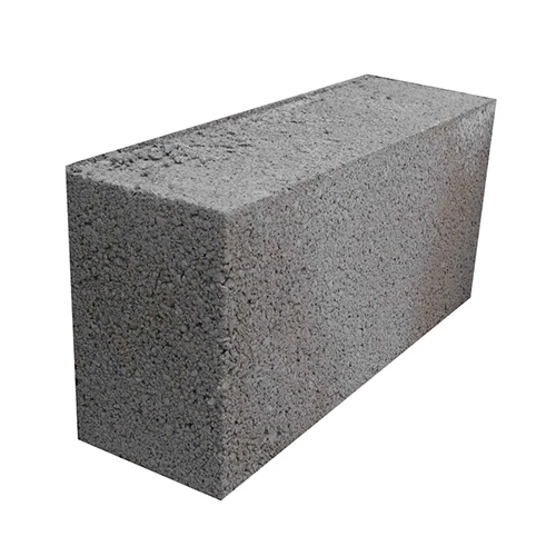 Construction Cement Brick - Concrete Bricks, 9 x 3 x 2 Inch Cuboidal Size, Gray Color - Fire-Retardant, Water Absorbent Features