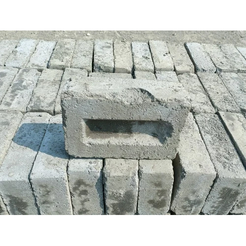 Gray Rectangular Cement Brick - Concrete Bricks 9 x 4 x 3 Inch | Fire-Retardant Gray Color Water Absorption Feature