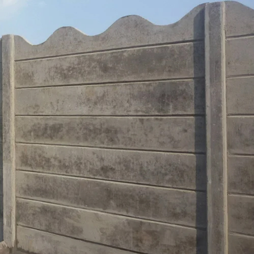 Precast Compound Wall - Concrete 6 Feet Size | High Quality Finish for Industrial Use