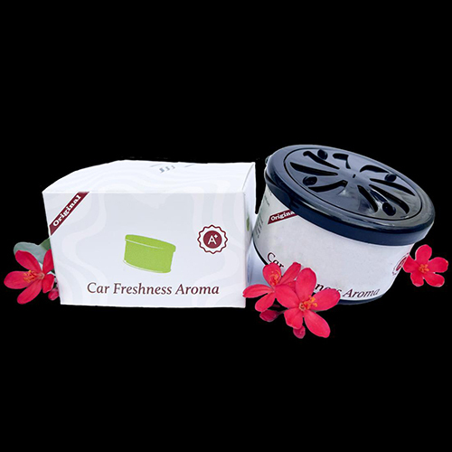 Car Aroma Perfume - Color: White