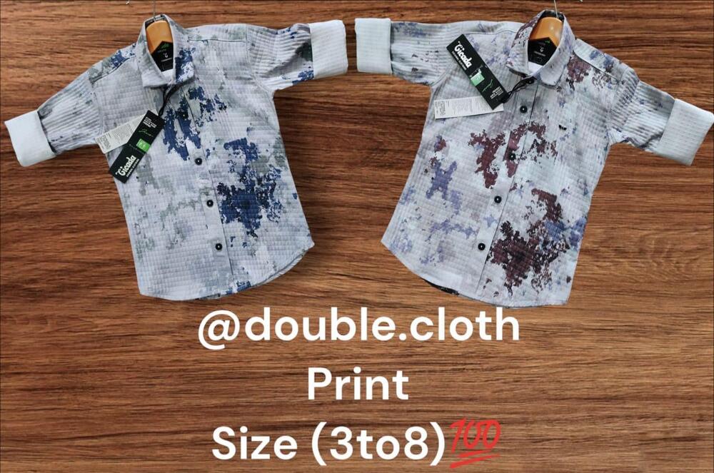 Kids Double Cloth Shirt