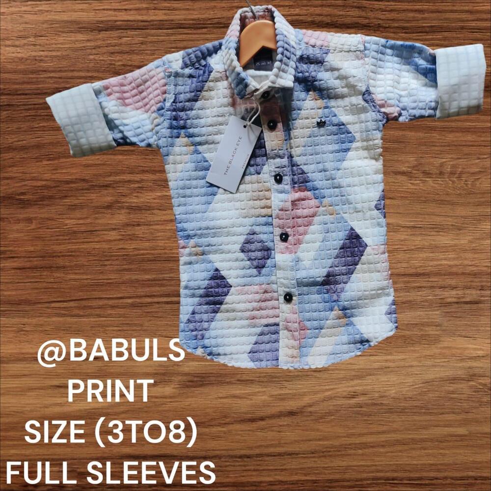 Kids Printed Shirt