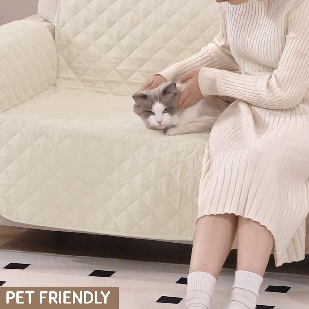 Waterproof Sofa Cover - Material: 100% Cotton