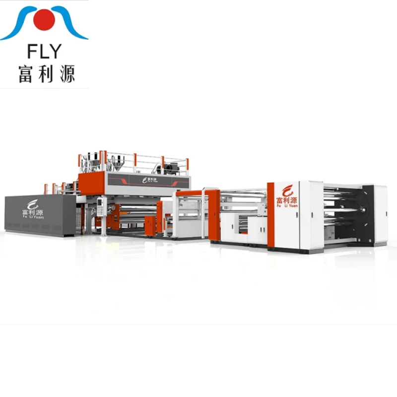 Cpp Casting Film Machine - Co-extruded 3 Or 5 Layer Films | Plc Intelligent Control, High Output, Double-spiral Screw, Automated Edge Recycling, Customizable Film Heads