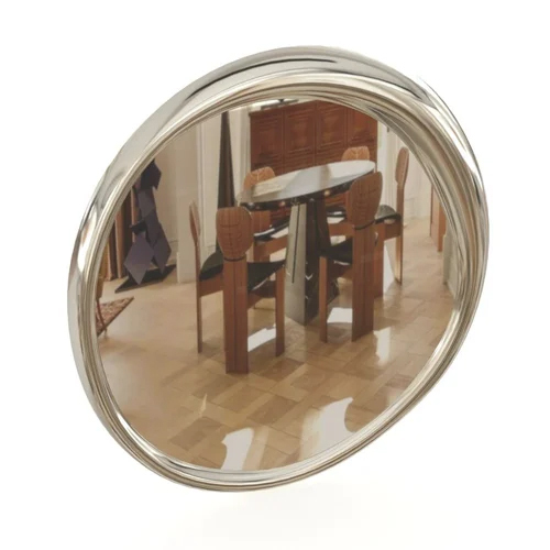 Classic Wane Moon Silver Mirror
