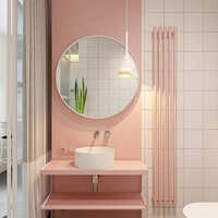 White Round Mirror