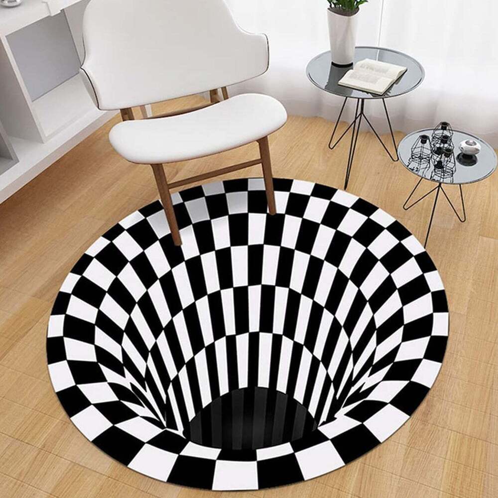 3d Space Round Carpets