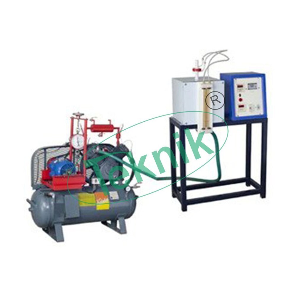 Double Stage Air Compressor Test Rig - Application: Fluid Mechanics Equipment