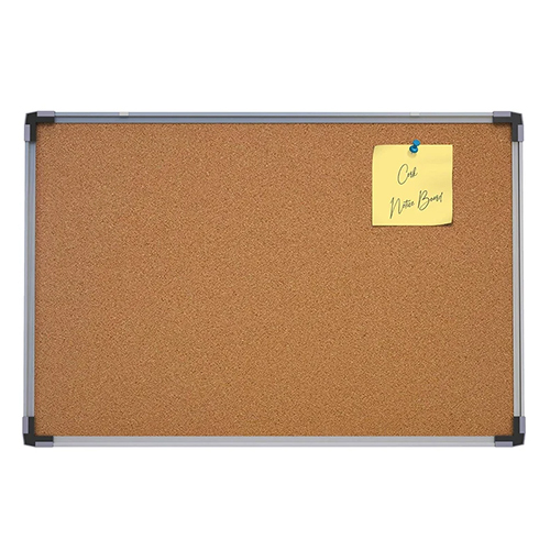 Cork Notice Board - Color: Brown