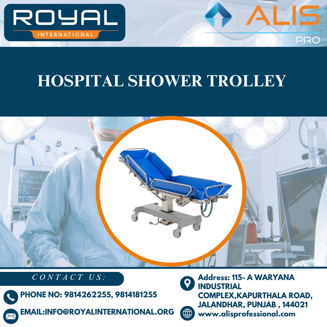 Hospital Shower Trolley