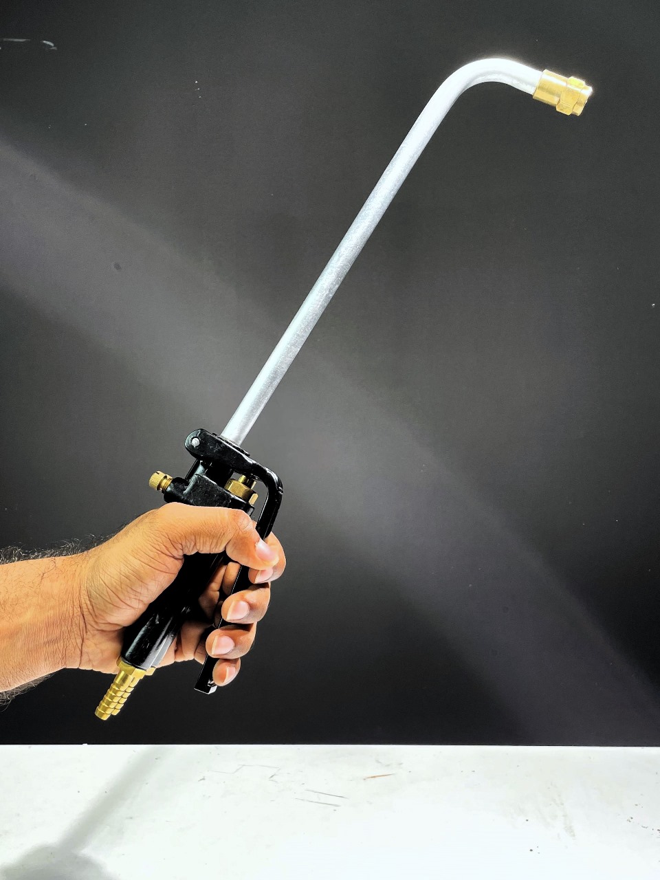 Dual-Adjustable Self-Suction Single Pipe Spray Gun (Made in India)
