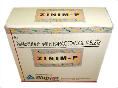 NimeSulide के साथ पैरासिटामोल टैबलेट्स
