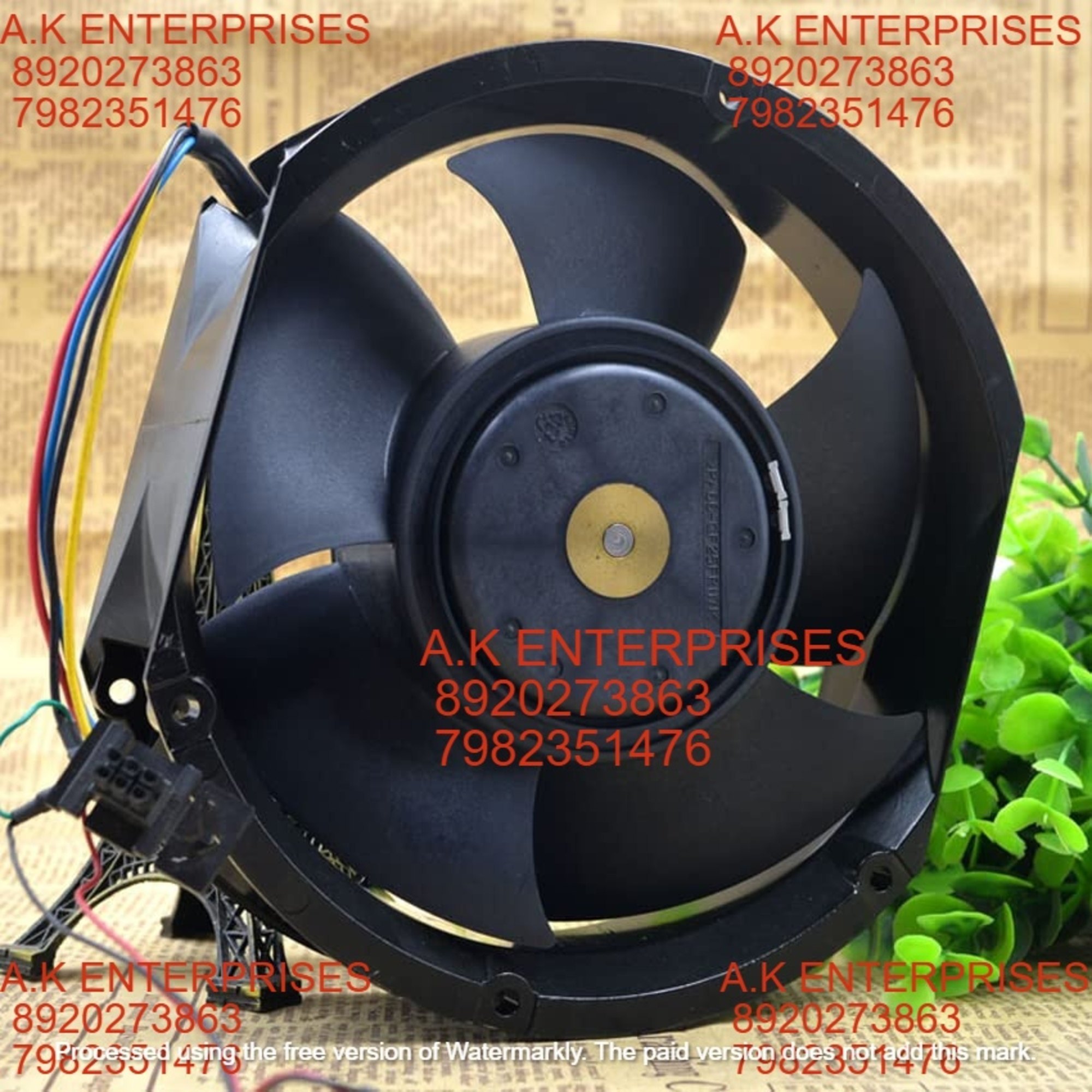 Nidec X17l24bs1m5-07a041 17cm 17250 24v 3.8a Inverter Waterproof Cooling Fan