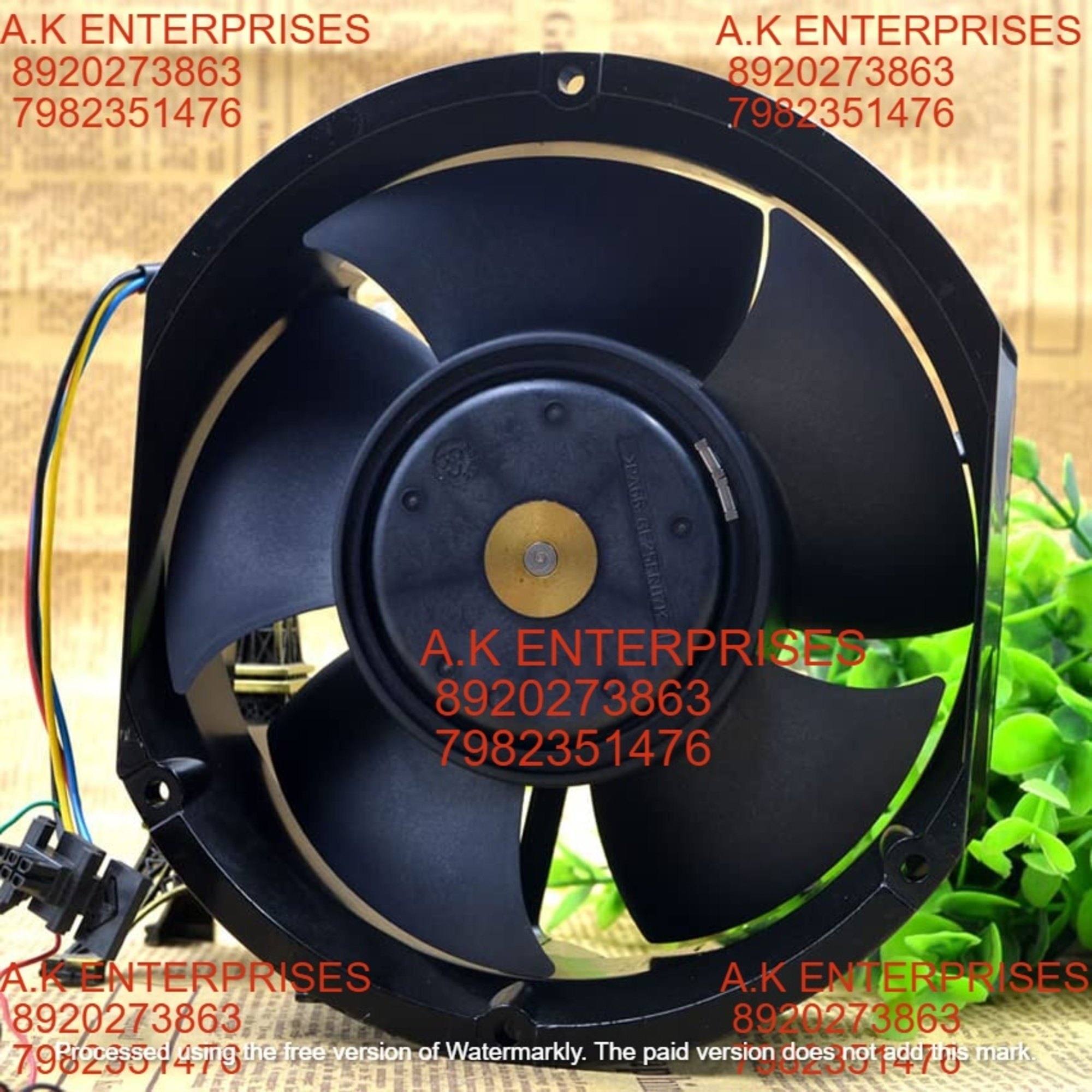 Nidec X17l24bs1m5-07a041 17cm 17250 24v 3.8a Inverter Waterproof Cooling Fan