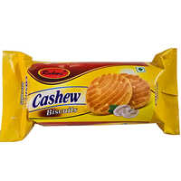 Cashew Biscuits - Round Shape, Semi-soft Texture , Sweet Flavor Delights