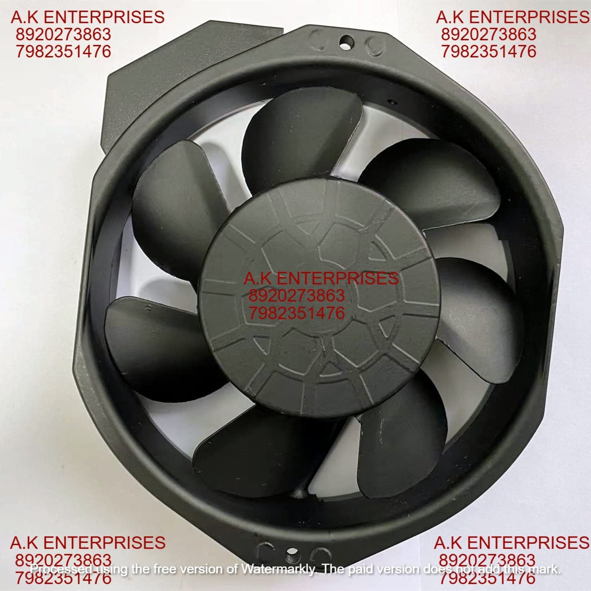  NMB-MAT 5915PC-20W-B20-S05 Axial Fan 220-240V~50/60Hz 25-44W DC Brushless Air Cooling Fan 3200 RPM 172 * 150 * 38mm 2Wire (Metal)